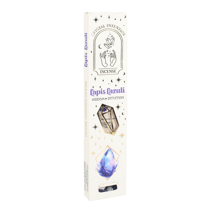 12 Packs of Native Soul Crystal Intentions Incense with Lapis Lazuli Chips
