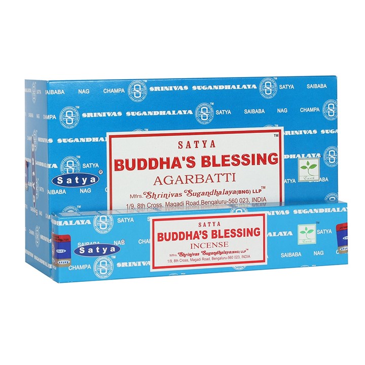 12 Packs of Buddha's Blessing Incense Sticks by Satya