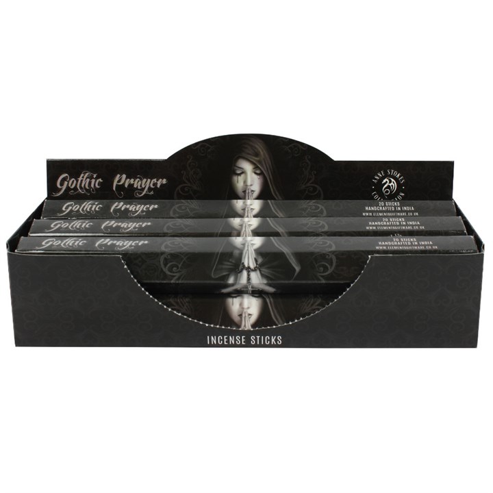 Pack of 6 Gothic Prayer Incense Sticks by Anne Stokes