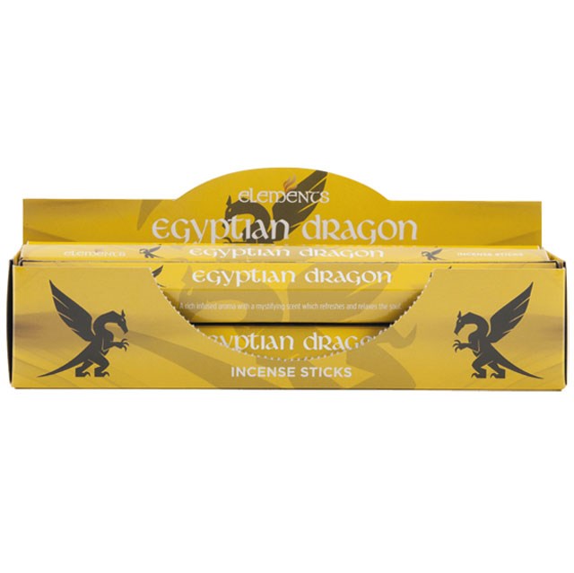 6 Packs of Elements Egyptian Dragon Incense Sticks