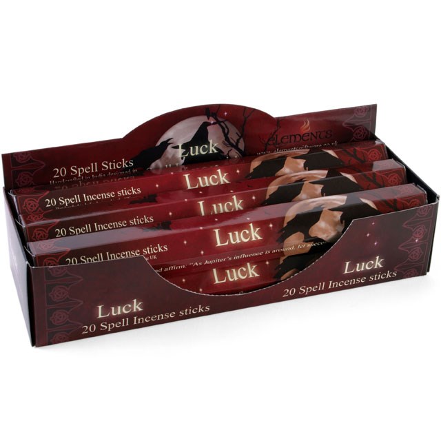 6 Packs of Luck Spell Incense Sticks by Lisa Parker