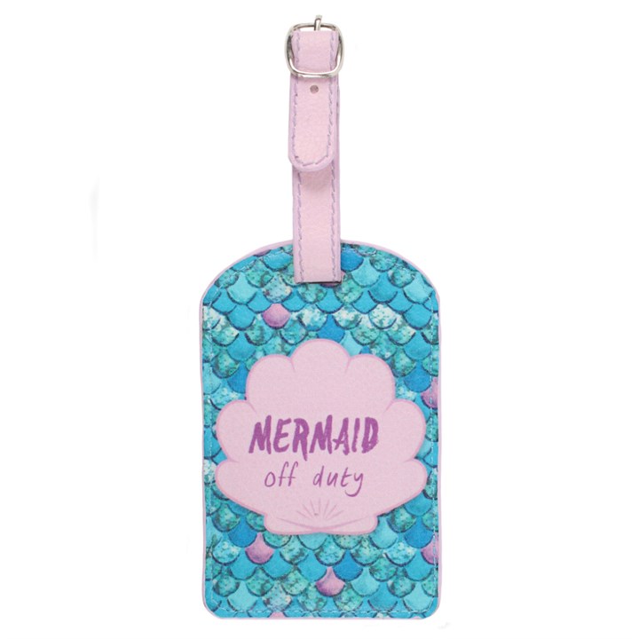 Mermaid Off Duty Luggage Tag