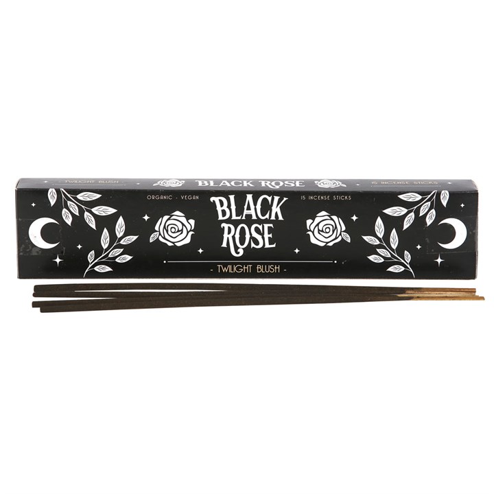 Pack of 15 Black Rose Twilight Blush Incense Sticks
