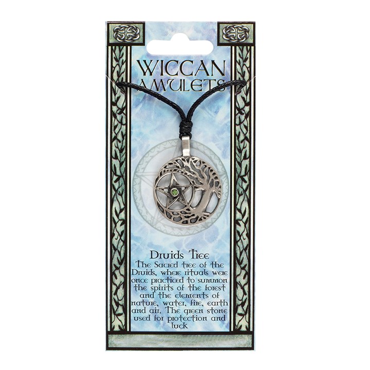 Druids Tree Wiccan Amulet Necklace