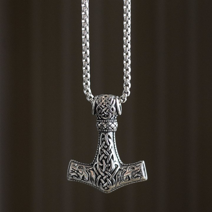 Mjlnir Hammer Necklace