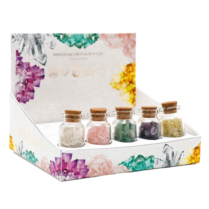 30g Fragranced Crystals in Mini Glass Bottle