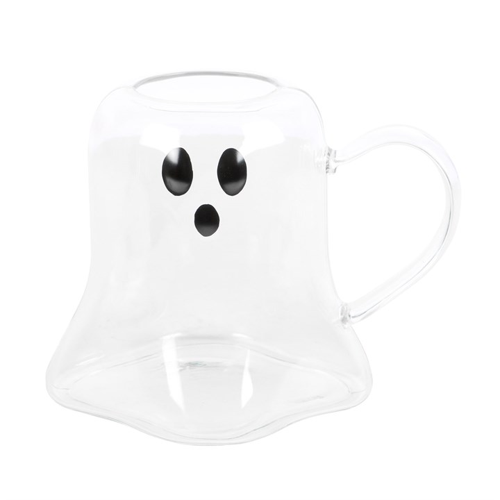 Ghost Shaped Glass Mug