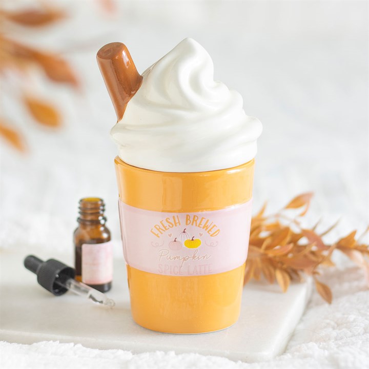 Pumpkin Spice Latte Oil Burner and Wax Warmer