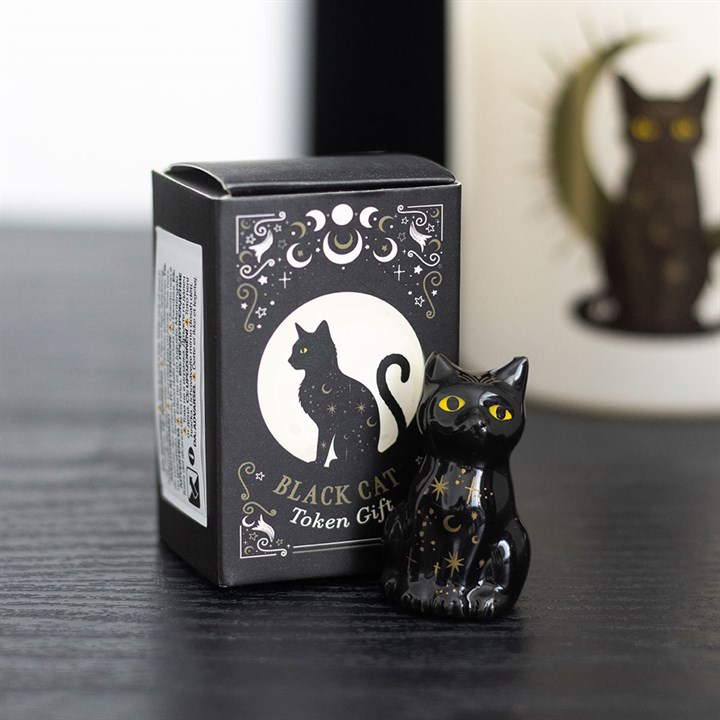 Set of 24 Black Cat Token Gifts in Display