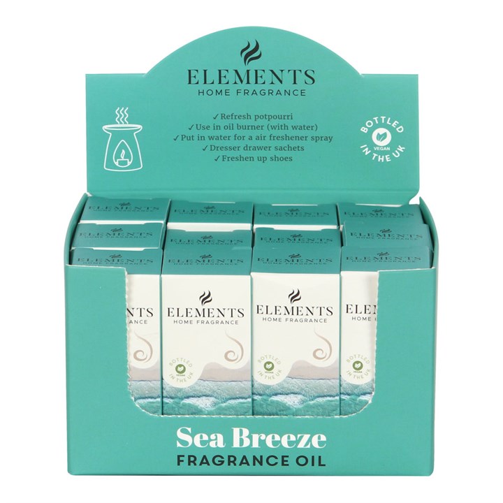 Set of 12 Elements Sea Breeze Fragrance Oils