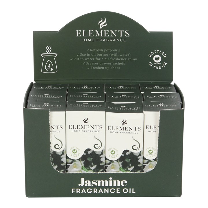 Set of 12 Elements Jasmine Fragrance Oils