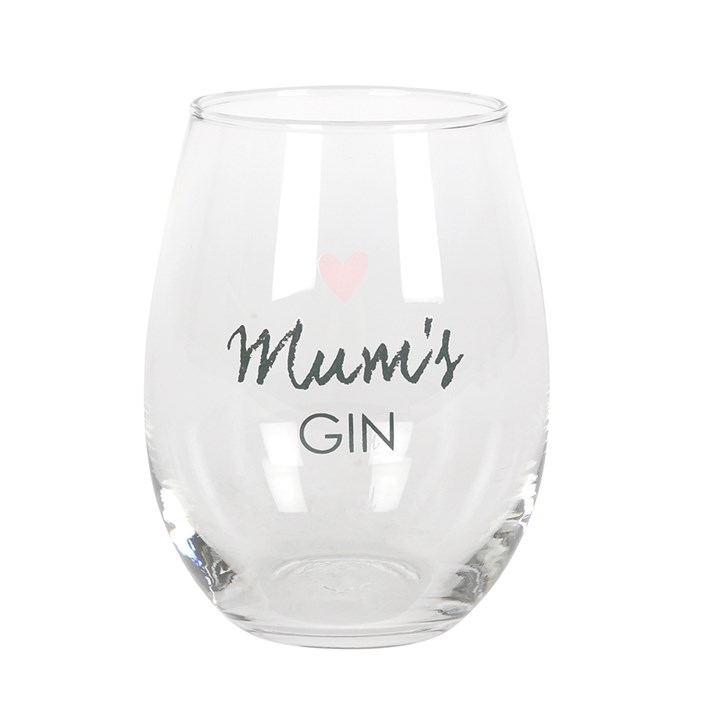 Mum's Gin Stemless Glass