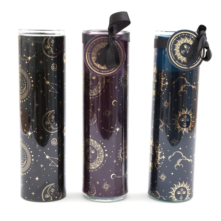 20cm Sun and Moon Tube Candle