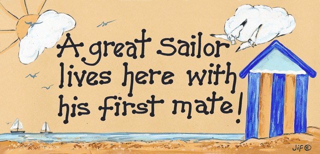 A Great Sailor Lives Here