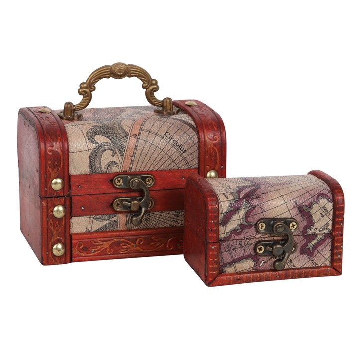 Set of 2 Map Chests