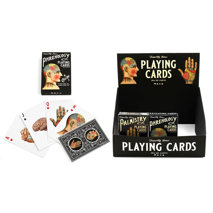 Palmistry & Phrenology Playing Cards