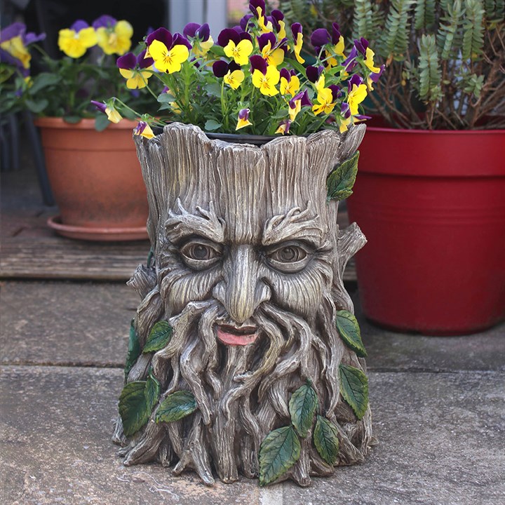 Green Man Plant Pot