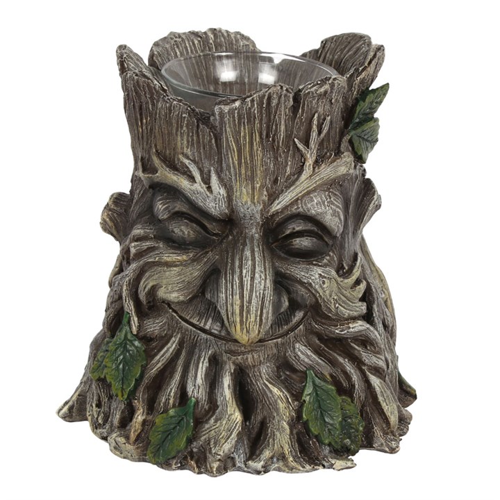 Green Man Candle Holder