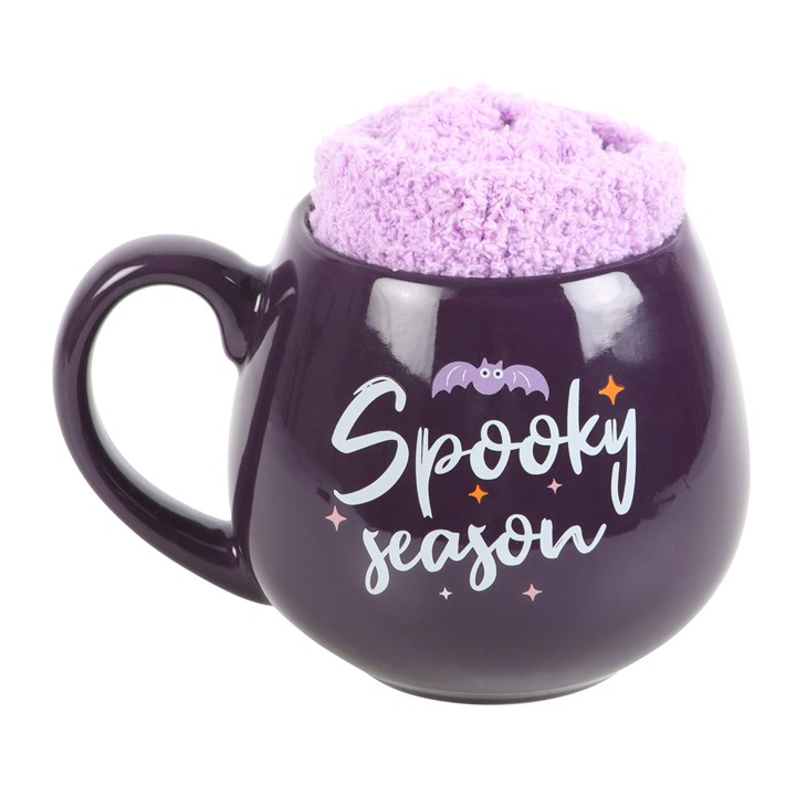 Spooky Season Mug and Socks Set
