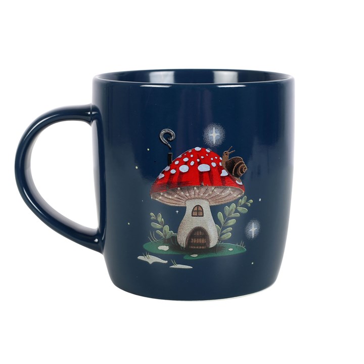 Gnome Sweet Gnome Mushroom Mug