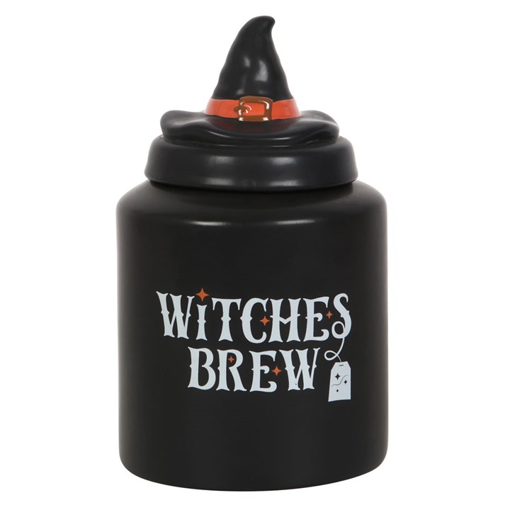 Witches Brew Ceramic Tea Canister