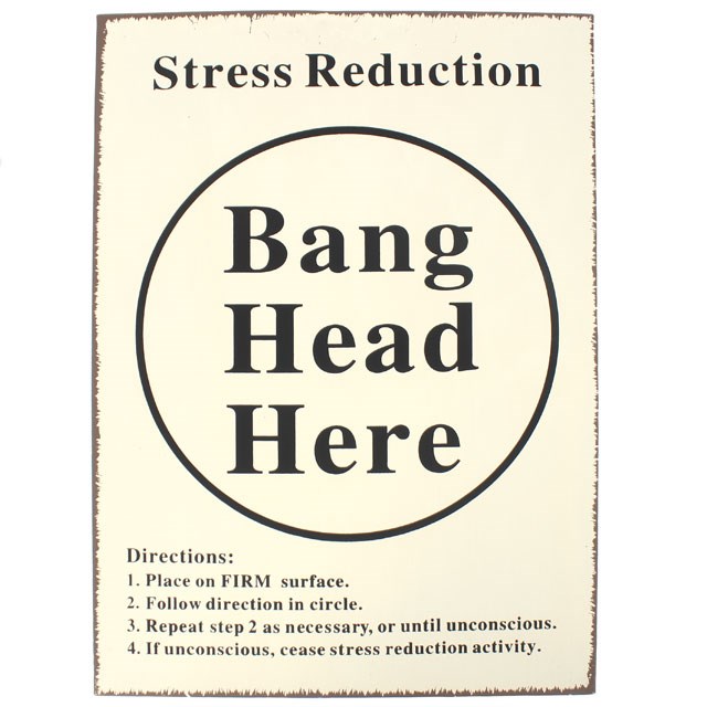 Bang Head Sign