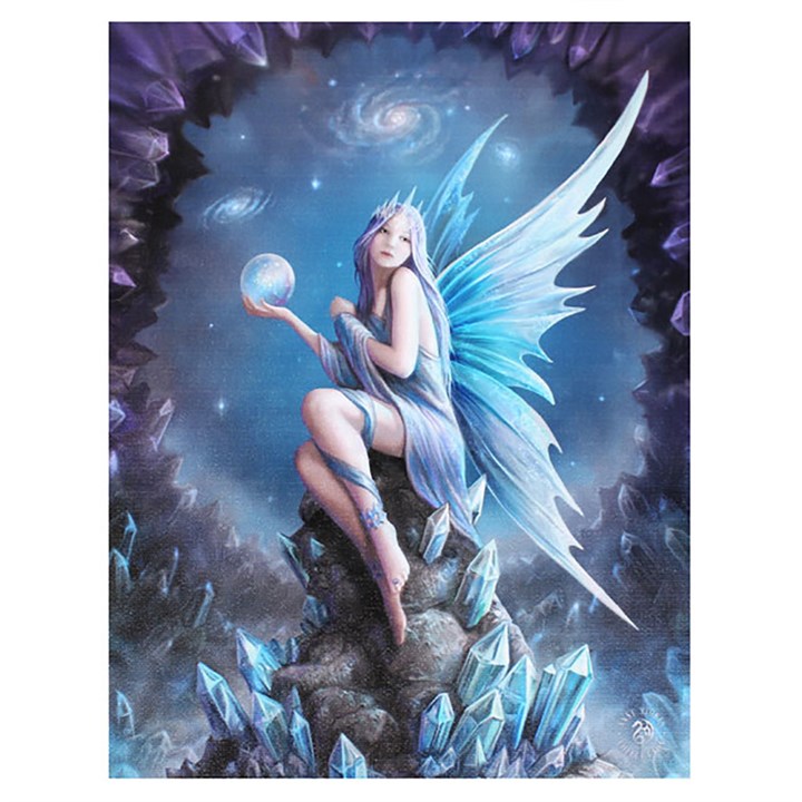 19x25cml Star Gazer Canvas Plaque by Anne Stokes