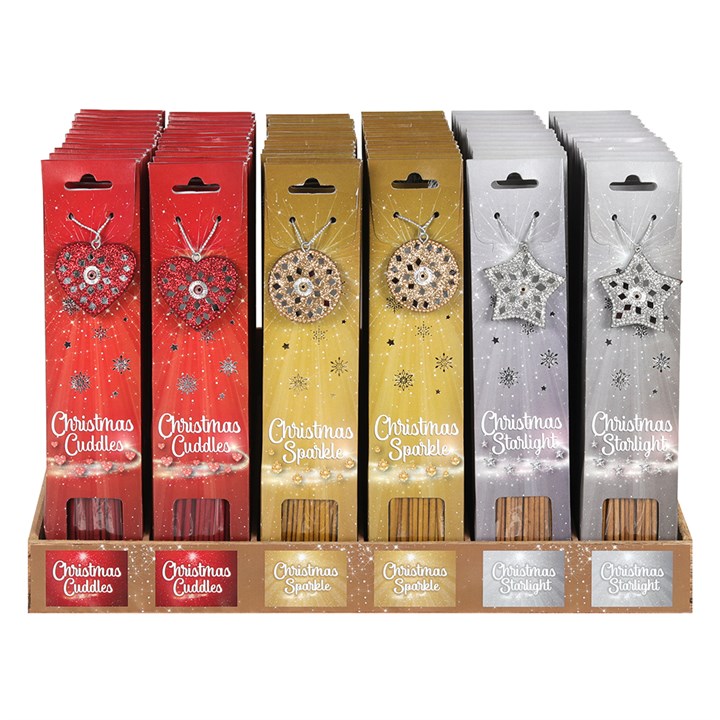 Christmas Incense Sticks in Display