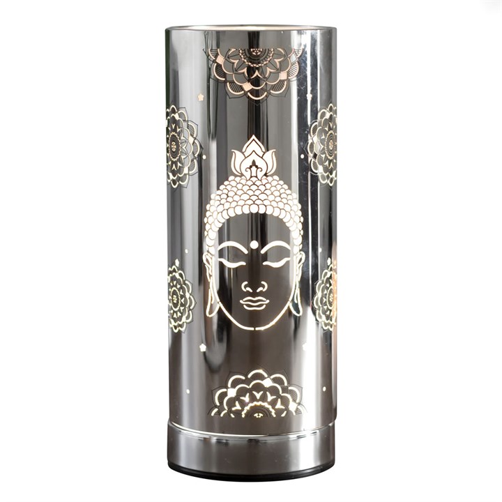 Silver Buddha Mandala Electric Aroma Lamp