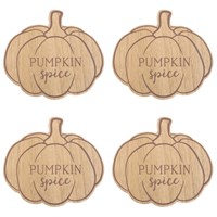 Pumpkin Spice Coaster Set