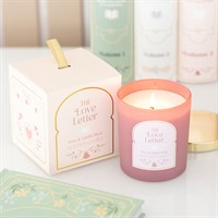The Love Letter Rose & Vanilla Musk Candle