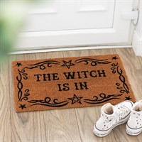 Natural The Witch Is In Doormat