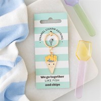 Fish and Chips Keyring