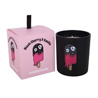 Black Cherry & Vanilla Scented Candle