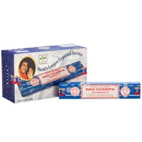 Carton of Nag Champa Incense Sticks by Satya
