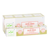 6 Packs of Royal Touch Earth Incense by Satya