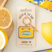 Sardine Tin Keyring