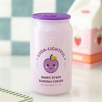 Sweet Grape Soda Can Candle
