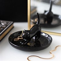 Black Cat Magick Trinket Dish