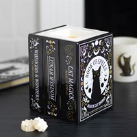 Black Cat Book of Spells Oil Burner and Wax Warmer