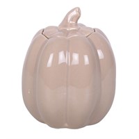 Tall Taupe Pumpkin Oil Burner