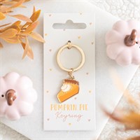 Pumpkin Pie Keyring