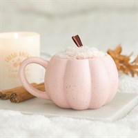 Pink Pumpkin Mug and Socks Set
