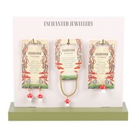 Set of 18 Mushroom Jewellery Pieces on Display