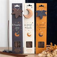 Set of 18 Autumn Magic Incense Gift Sets in Display