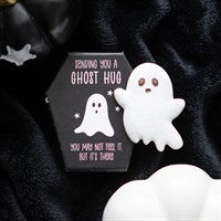 Set of 24 Resin Ghost Hug Tokens in Display