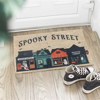 Natural Spooky Street Doormat