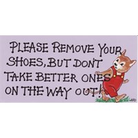 Please Remove Your Shoes