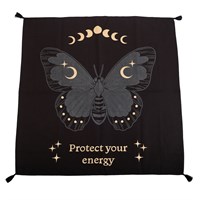 72cm Black Moth Altar Cloth