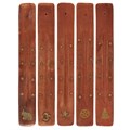 Basic Wooden Incense Holder with Inlay